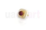 Anello bianco e rosso